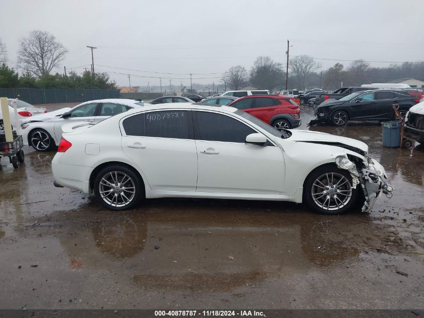 2008 Infiniti G35X VIN: JNKBV61F88M274775 Lot: 40878787