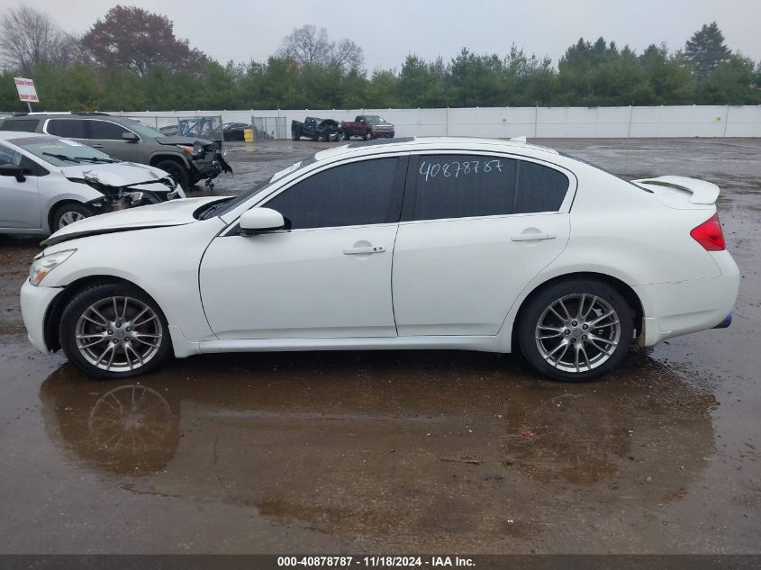 2008 Infiniti G35X VIN: JNKBV61F88M274775 Lot: 40878787