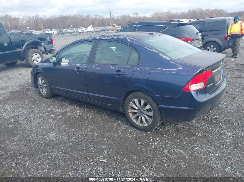 2010 Honda Civic Ex-L VIN: 2HGFA1F93AH535356 Lot: 40878798