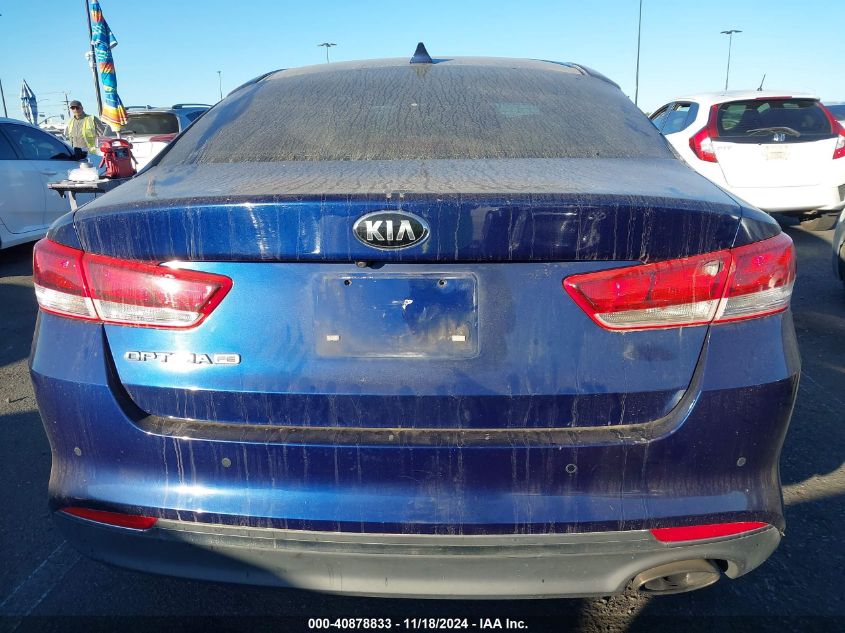 2018 Kia Optima Lx VIN: 5XXGT4L36JG214283 Lot: 40878833