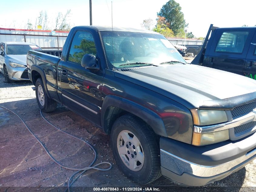 2005 Chevrolet Silverado 1500 VIN: 1GCEC14T55Z186872 Lot: 40878843