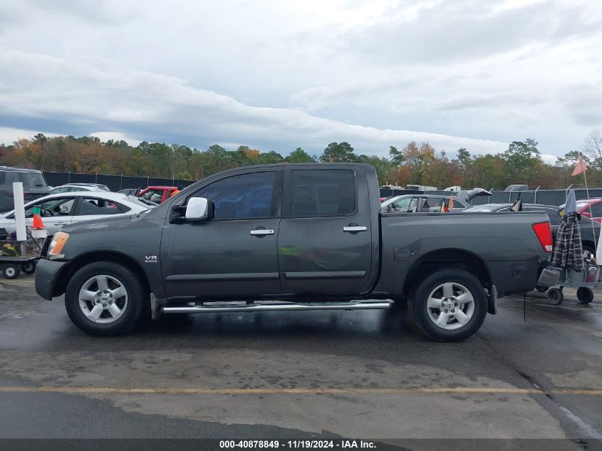 2004 Nissan Titan Se VIN: 1N6AA07A44N519476 Lot: 40878849