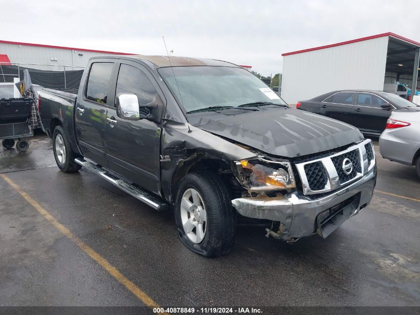 2004 Nissan Titan Se VIN: 1N6AA07A44N519476 Lot: 40878849