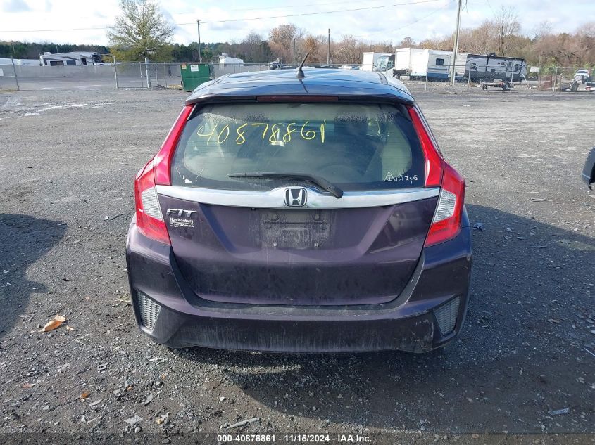 2016 Honda Fit Ex VIN: JHMGK5H77GX036033 Lot: 40878861