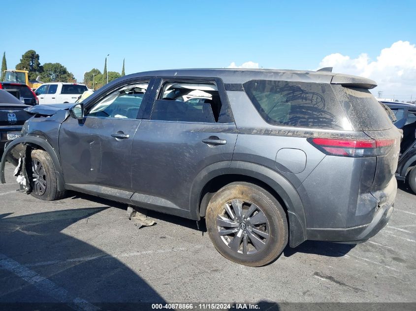 2024 Nissan Pathfinder S Fwd VIN: 5N1DR3AA3RC245351 Lot: 40878866