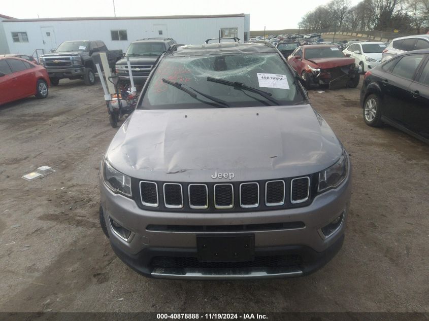 2018 Jeep Compass Limited 4X4 VIN: 3C4NJDCB3JT262848 Lot: 40878888