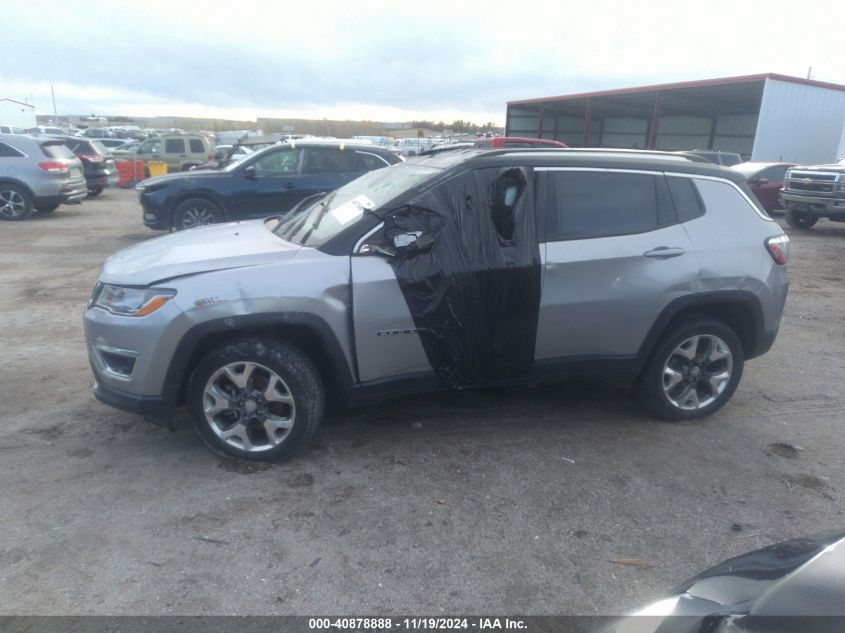 2018 Jeep Compass Limited 4X4 VIN: 3C4NJDCB3JT262848 Lot: 40878888