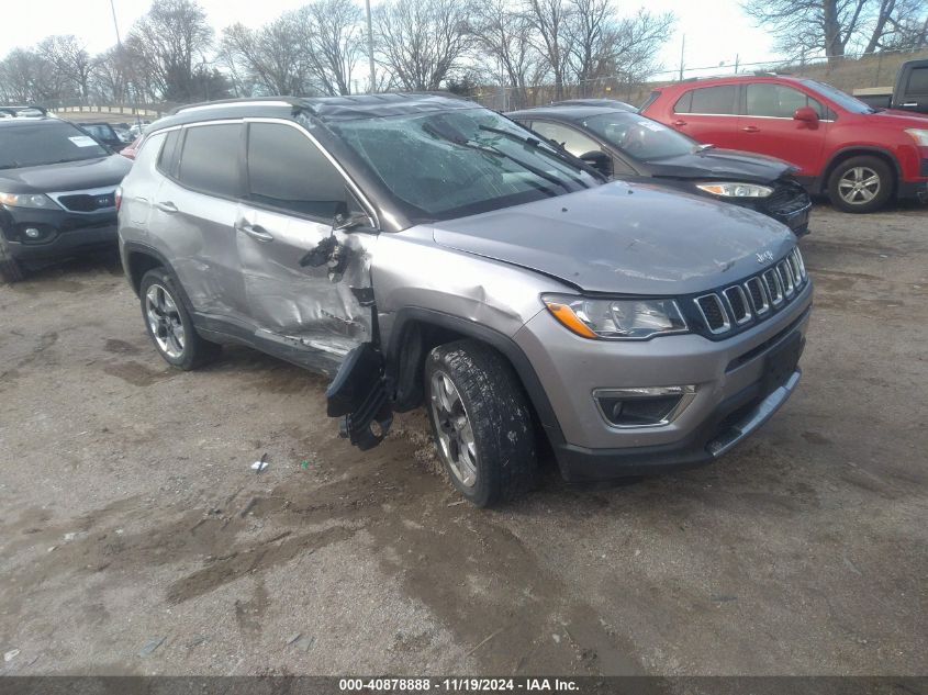 2018 Jeep Compass Limited 4X4 VIN: 3C4NJDCB3JT262848 Lot: 40878888