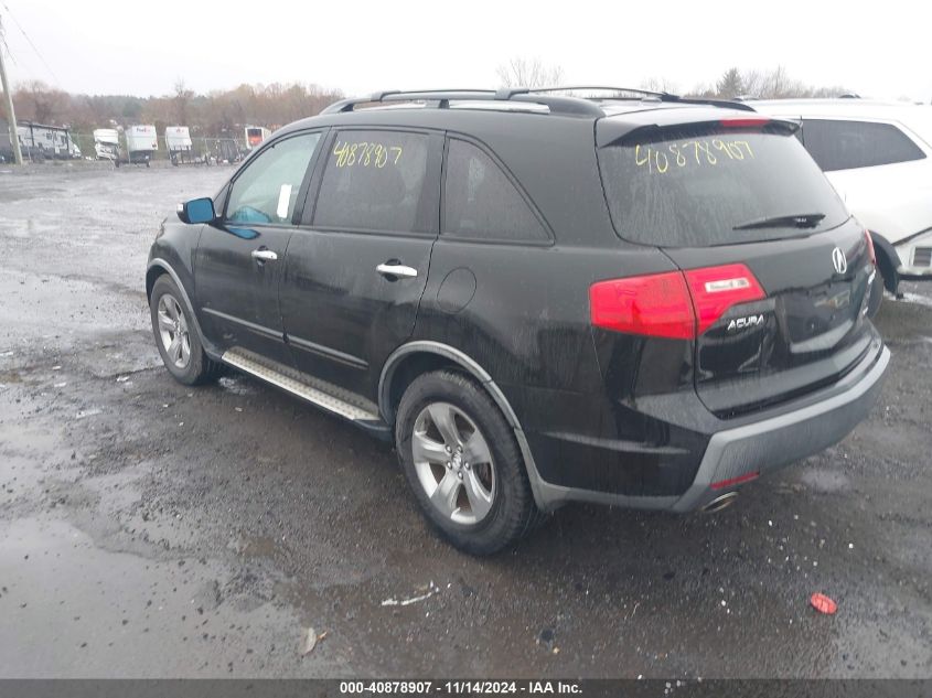 2007 Acura Mdx Sport Package VIN: 2HNYD28507H546512 Lot: 40878907