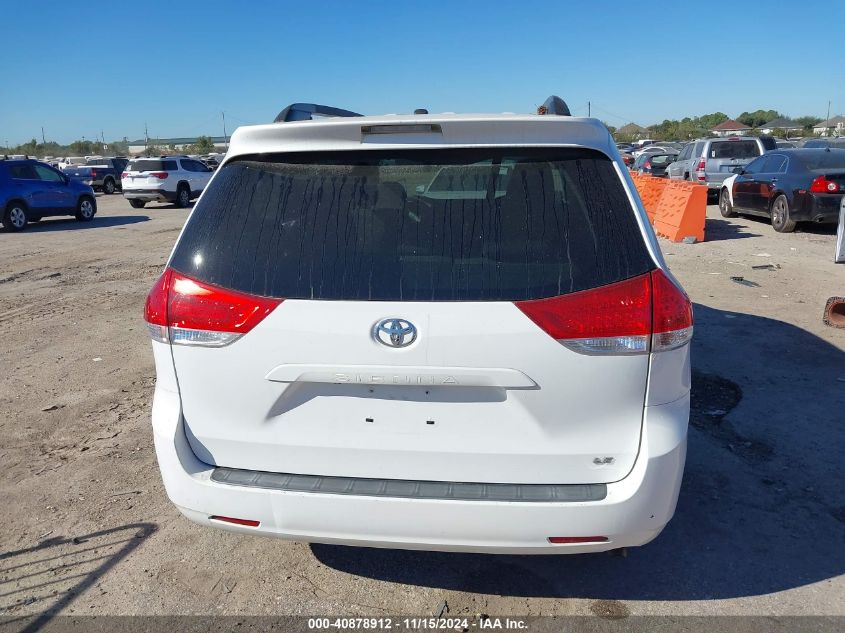 2012 Toyota Sienna Le V6 8 Passenger VIN: 5TDKK3DC8CS207066 Lot: 40878912