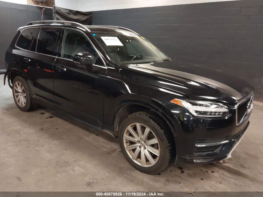 VIN YV4A22PK8G1067609 2016 Volvo XC90, T6 Momentum no.1