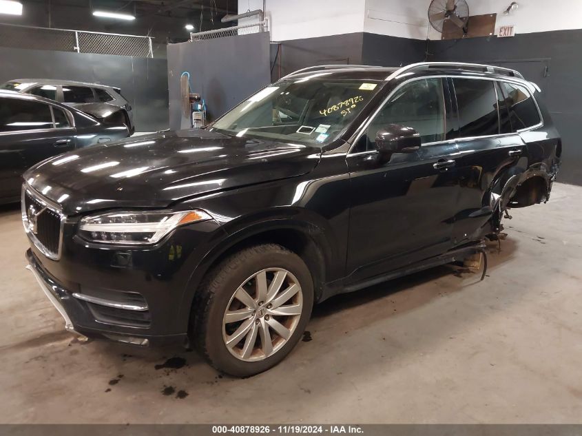 VIN YV4A22PK8G1067609 2016 Volvo XC90, T6 Momentum no.2