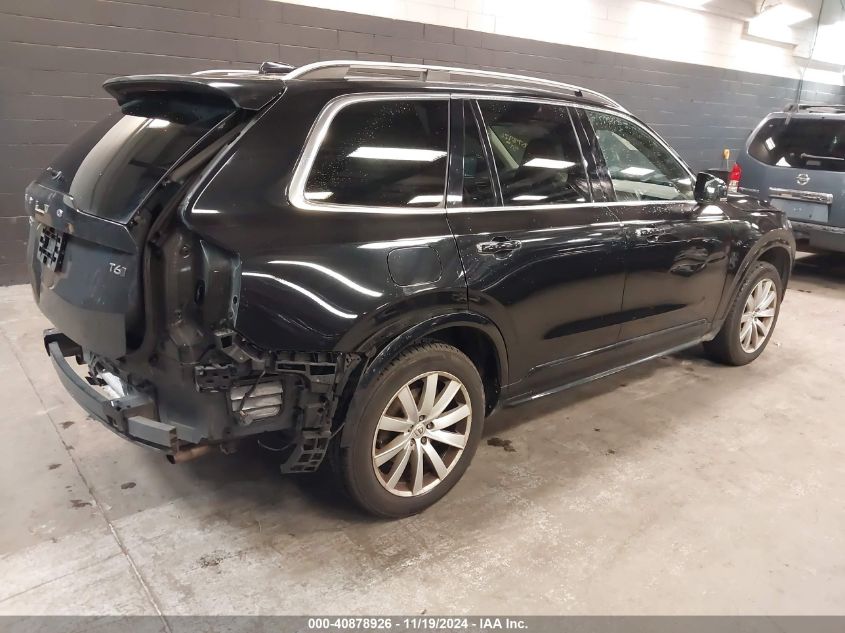 VIN YV4A22PK8G1067609 2016 Volvo XC90, T6 Momentum no.4