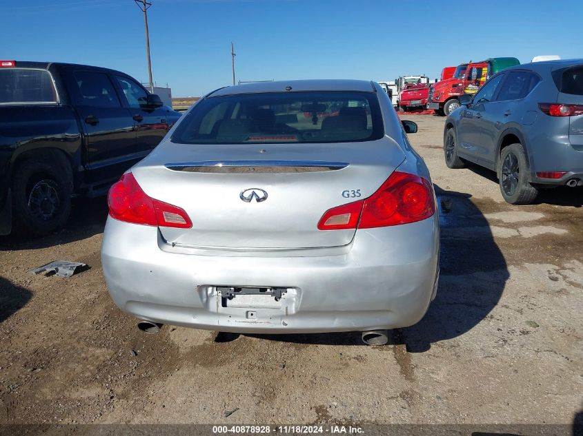 2007 Infiniti G35 Journey VIN: JNKBV61E17M703437 Lot: 40878928