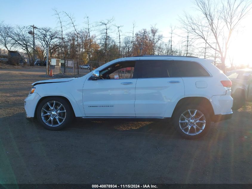 2016 Jeep Grand Cherokee Summit VIN: 1C4RJFJG8GC395783 Lot: 40878934