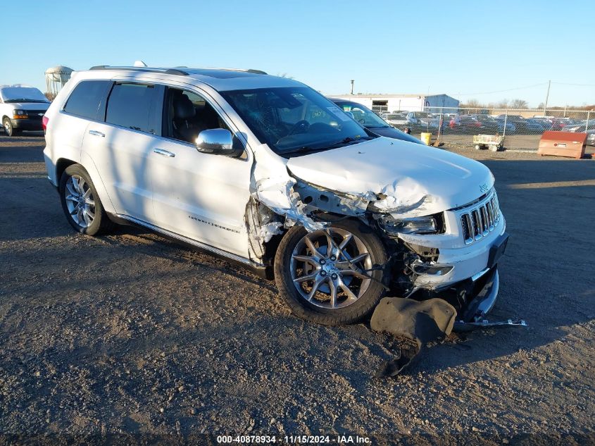 2016 Jeep Grand Cherokee Summit VIN: 1C4RJFJG8GC395783 Lot: 40878934