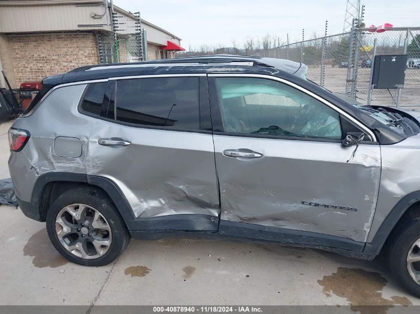 2019 Jeep Compass Limited 4X4 VIN: 3C4NJDCB5KT740396 Lot: 40878940