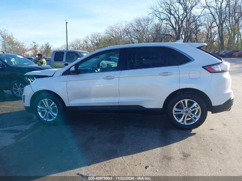 2015 Ford Edge Sel VIN: 2FMTK4J83FBC16866 Lot: 40878953