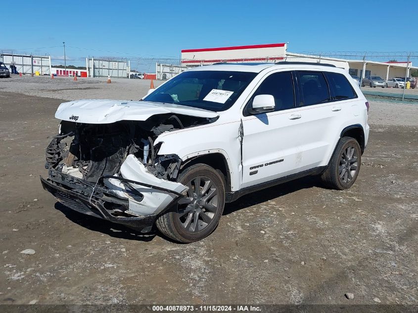 2016 Jeep Grand Cherokee Limited 75Th Anniversary VIN: 1C4RJFBG2GC441350 Lot: 40878973