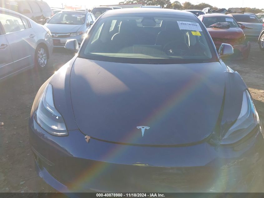 2021 TESLA MODEL 3 STANDARD RANGE PLUS REAR-WHEEL DRIVE - 5YJ3E1EA6MF992111