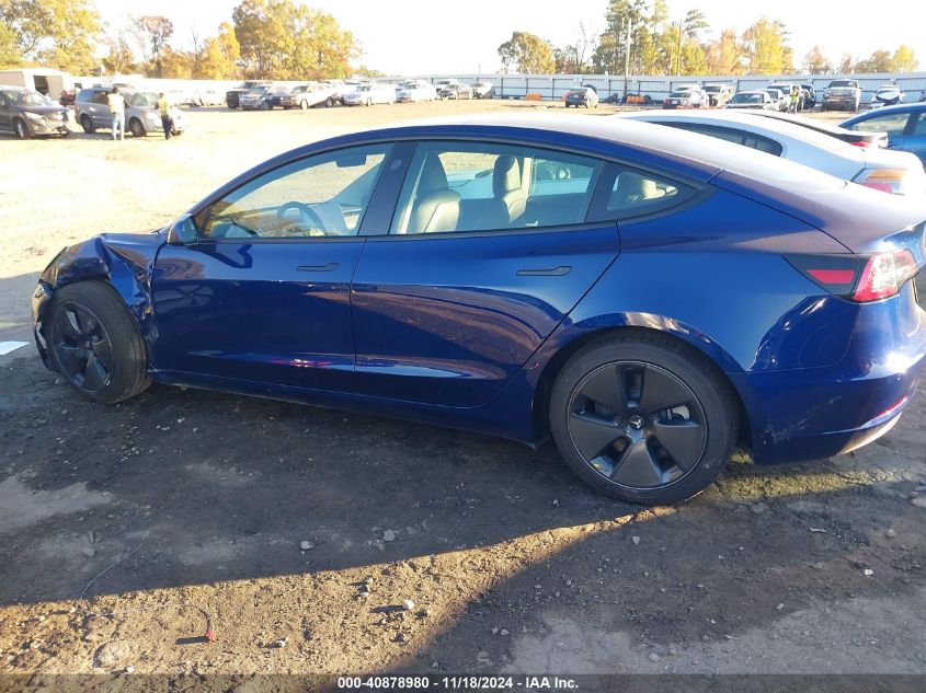 2021 TESLA MODEL 3 STANDARD RANGE PLUS REAR-WHEEL DRIVE - 5YJ3E1EA6MF992111