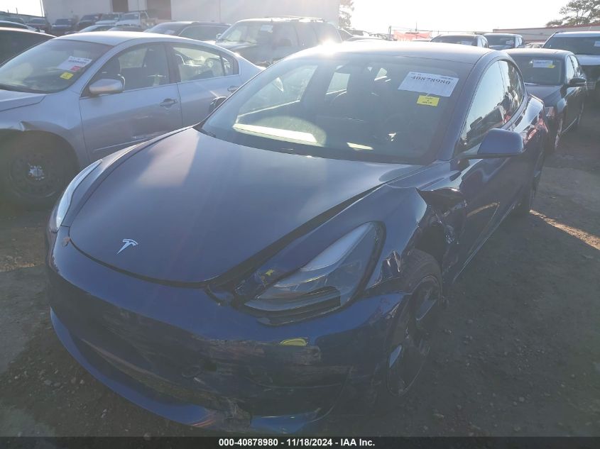 2021 TESLA MODEL 3 STANDARD RANGE PLUS REAR-WHEEL DRIVE - 5YJ3E1EA6MF992111