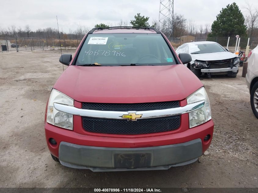 2005 Chevrolet Equinox Ls VIN: 2CNDL23F856050630 Lot: 40878986