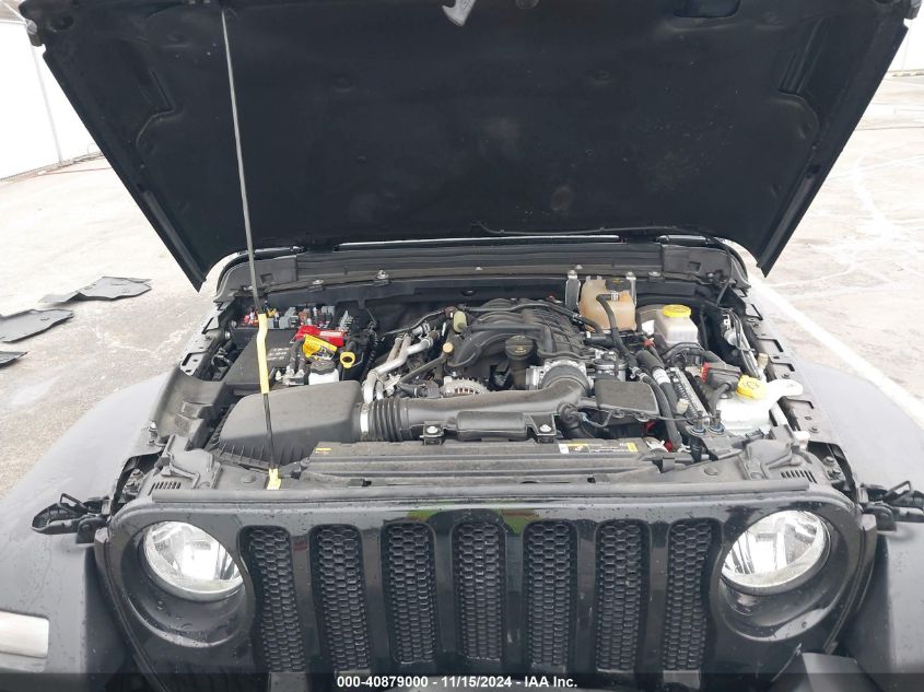 2022 Jeep Wrangler Unlimited Sport S 4X4 VIN: 1C4HJXDGXNW240550 Lot: 40879000