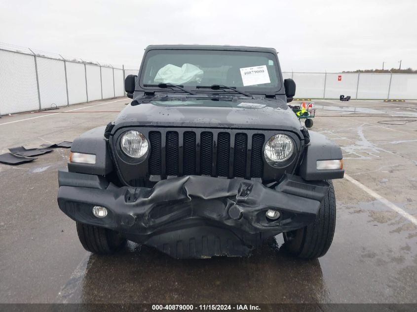 2022 Jeep Wrangler Unlimited Sport S 4X4 VIN: 1C4HJXDGXNW240550 Lot: 40879000