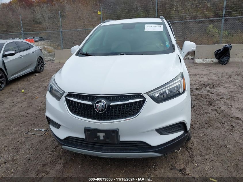 2019 Buick Encore Fwd Preferred VIN: KL4CJASB8KB706343 Lot: 40879008