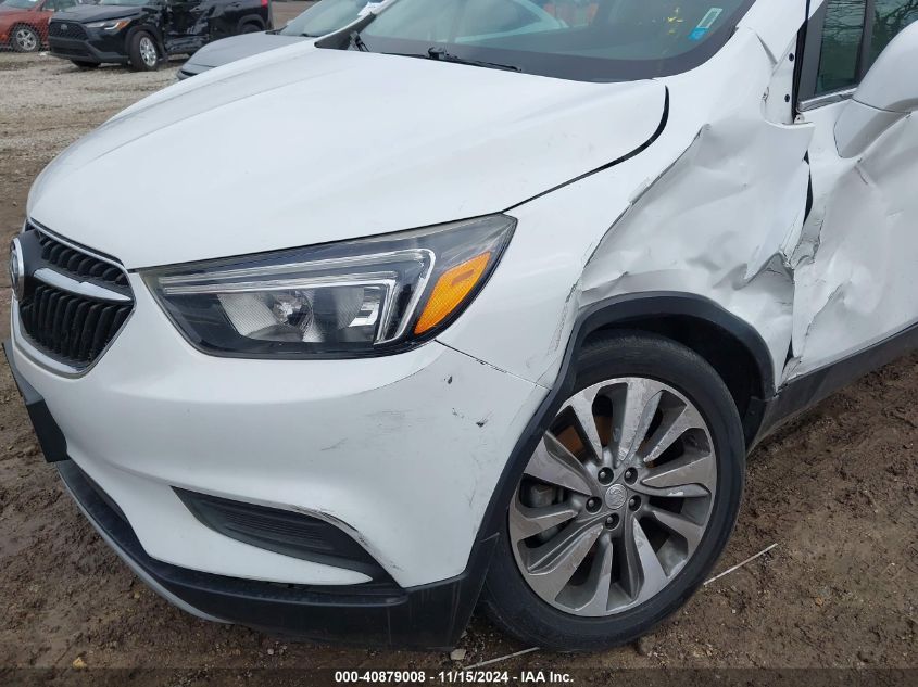 2019 Buick Encore Fwd Preferred VIN: KL4CJASB8KB706343 Lot: 40879008