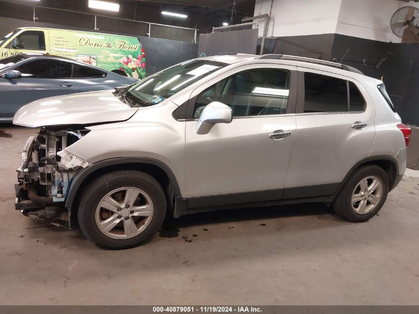 2017 Chevrolet Trax Lt VIN: 3GNCJLSB7HL281908 Lot: 40879051