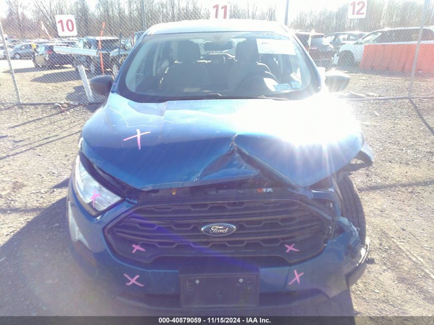 2020 Ford Ecosport S VIN: MAJ3S2FE5LC365790 Lot: 40879059