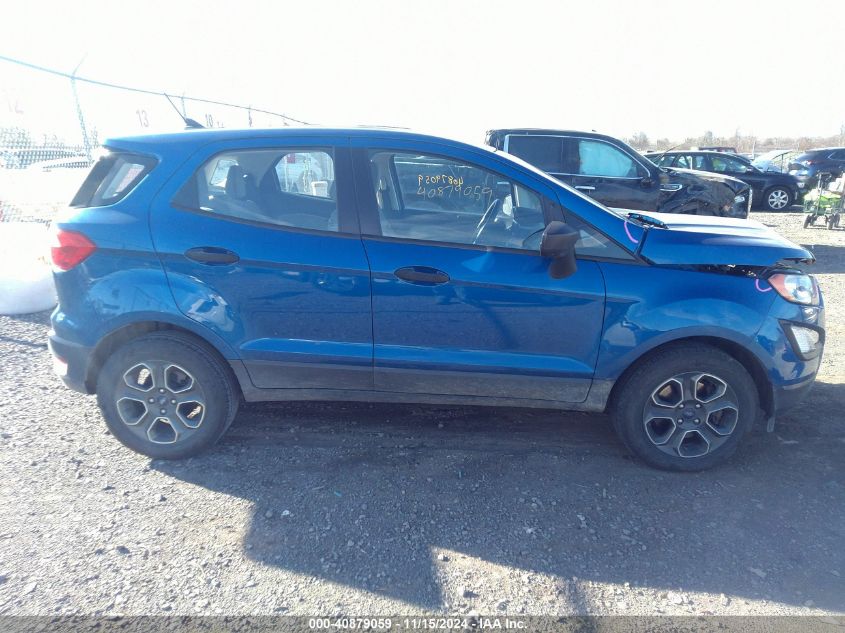 2020 Ford Ecosport S VIN: MAJ3S2FE5LC365790 Lot: 40879059