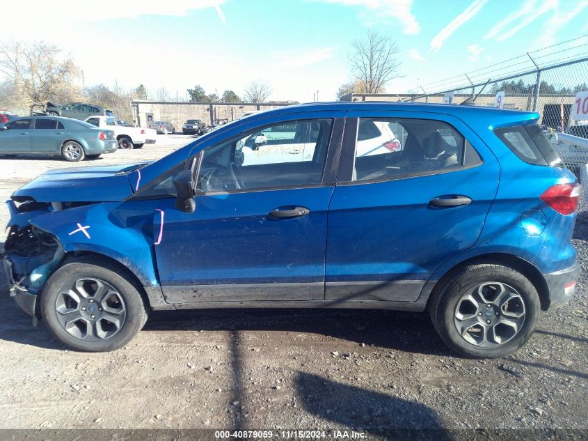 2020 Ford Ecosport S VIN: MAJ3S2FE5LC365790 Lot: 40879059