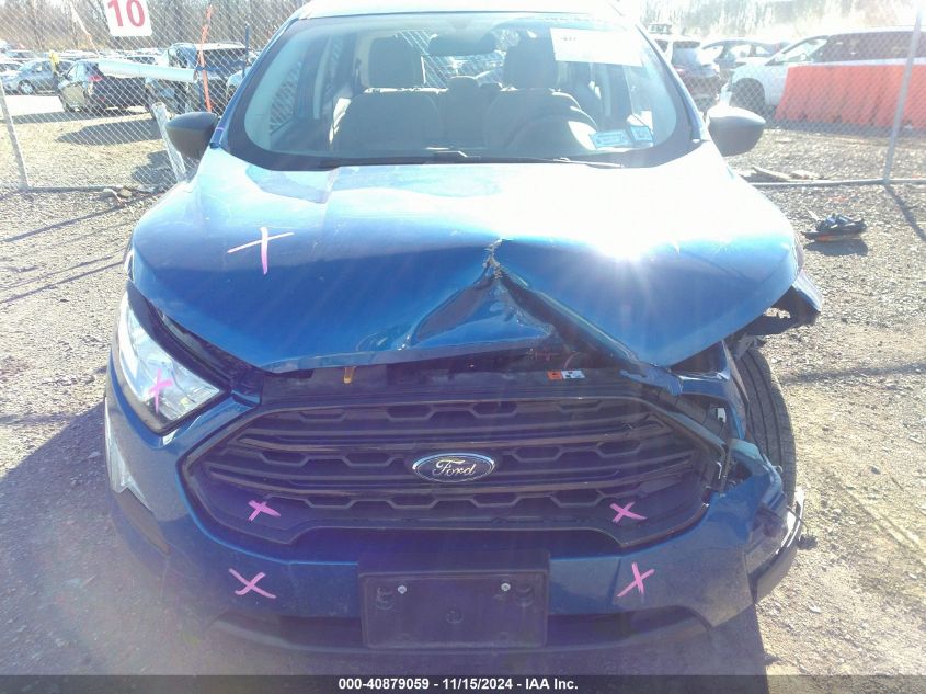 2020 Ford Ecosport S VIN: MAJ3S2FE5LC365790 Lot: 40879059