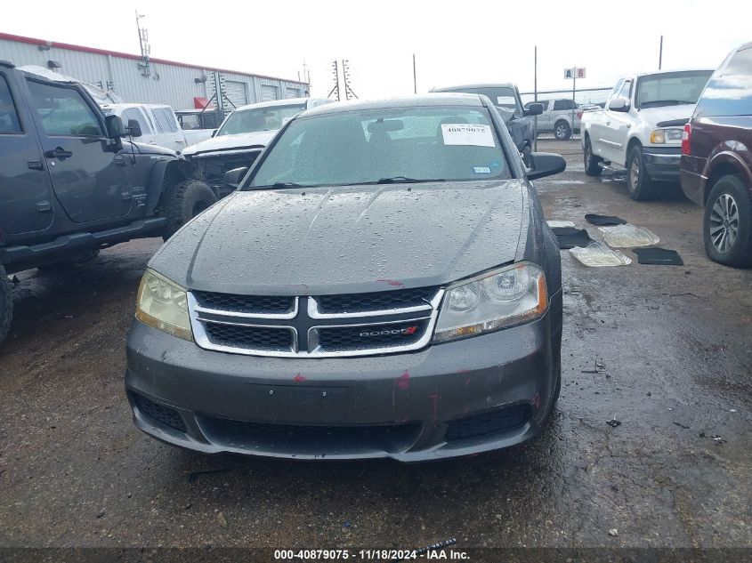 2013 Dodge Avenger Se V6 VIN: 1C3CDZAG9DN749541 Lot: 40879075