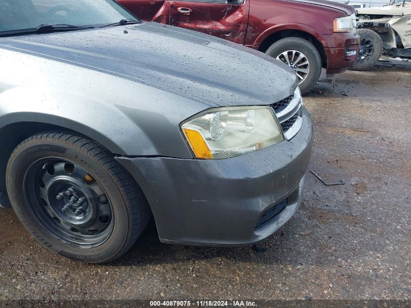 2013 Dodge Avenger Se V6 VIN: 1C3CDZAG9DN749541 Lot: 40879075