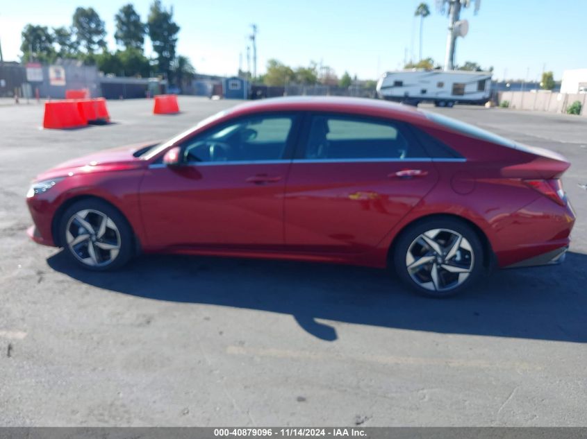 2023 HYUNDAI ELANTRA HYBRID VIN: KMHLN4AJ2PU092093