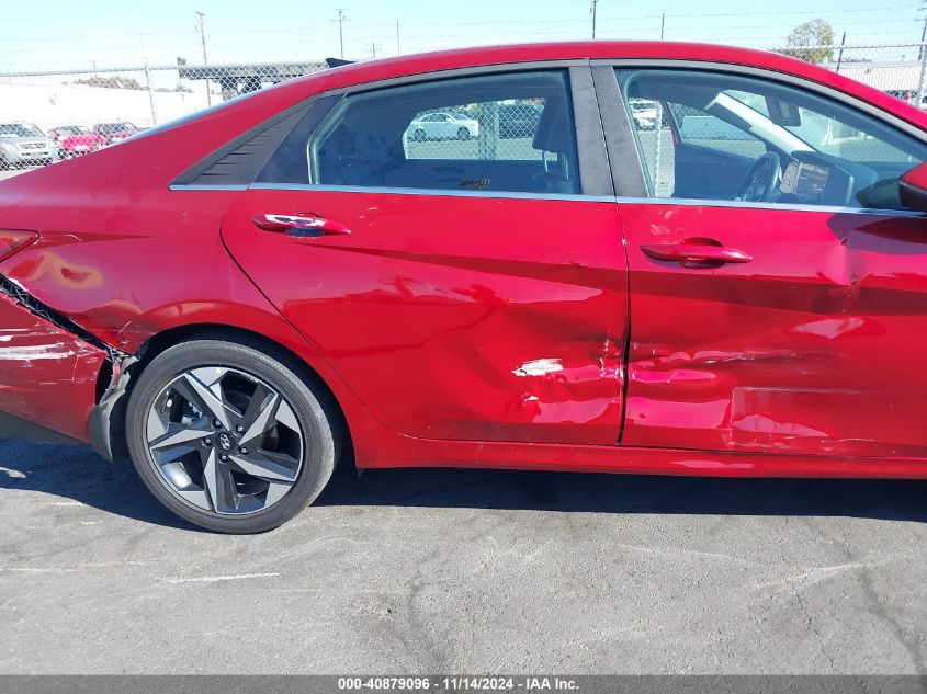 2023 Hyundai Elantra Hybrid Limited VIN: KMHLN4AJ2PU092093 Lot: 40879096