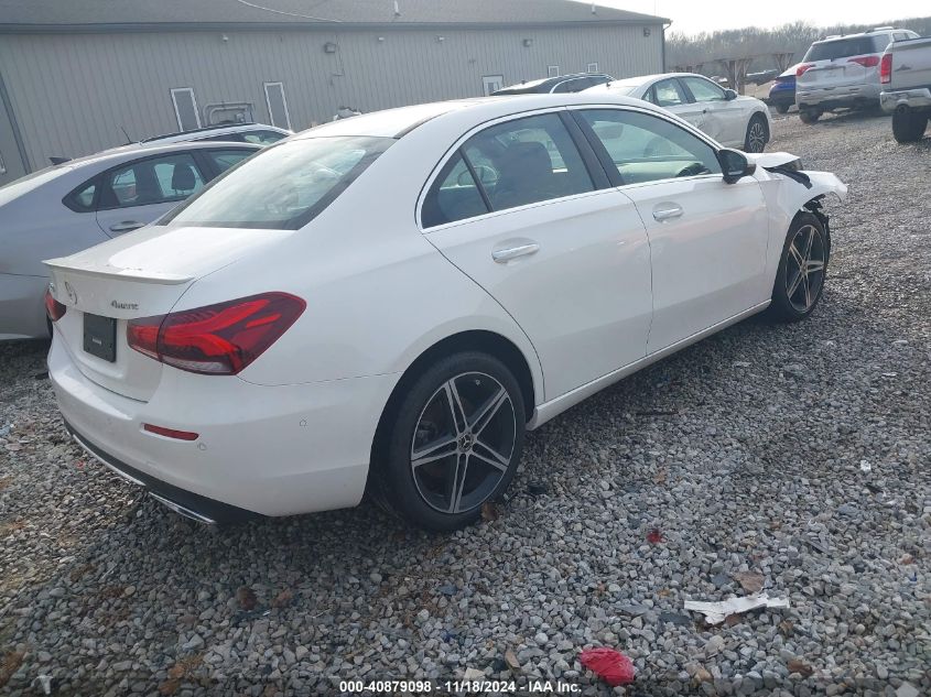 2021 Mercedes-Benz A 220 4Matic VIN: W1K3G4FB0MJ294661 Lot: 40879098