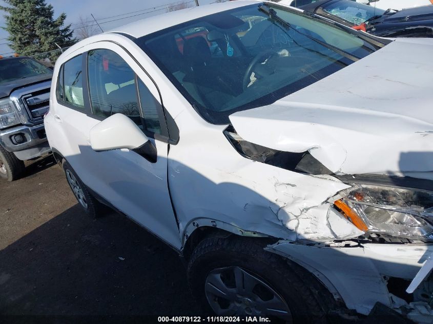 2016 Chevrolet Trax 1Ls VIN: 3GNCJKSB8GL235917 Lot: 40879122