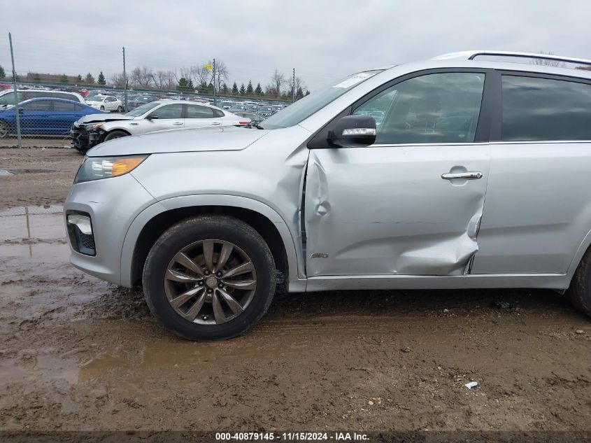 2013 Kia Sorento Sx V6 VIN: 5XYKWDA26DG361618 Lot: 40879145