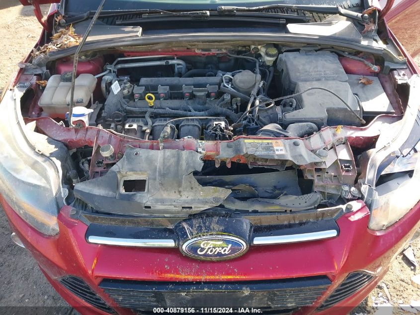 VIN 1FADP3J23EL224406 2014 Ford Focus, Titanium no.10