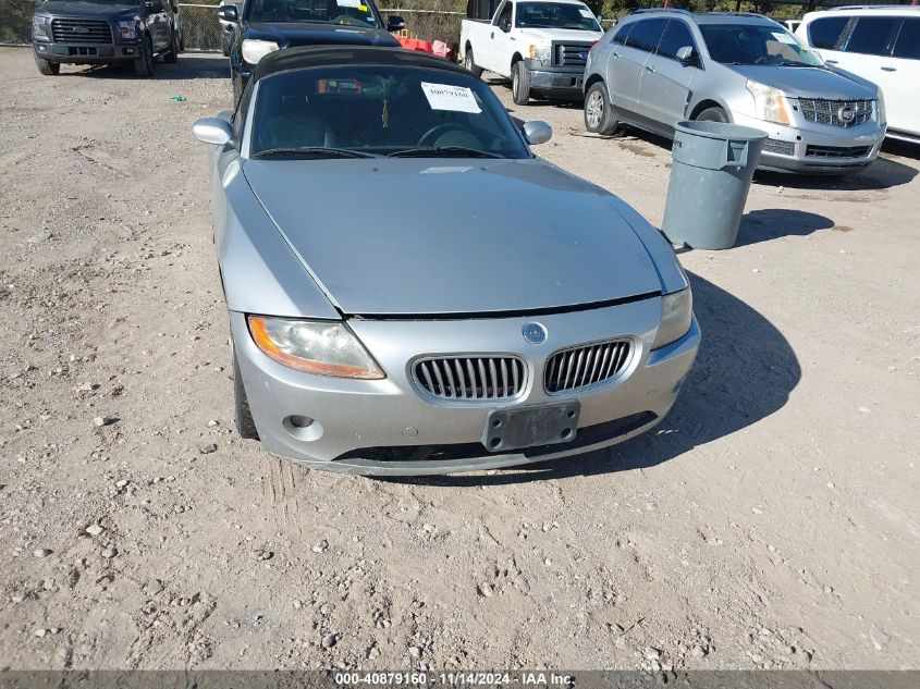 2003 BMW Z4 3.0I VIN: 4USBT53493LU00843 Lot: 40879160