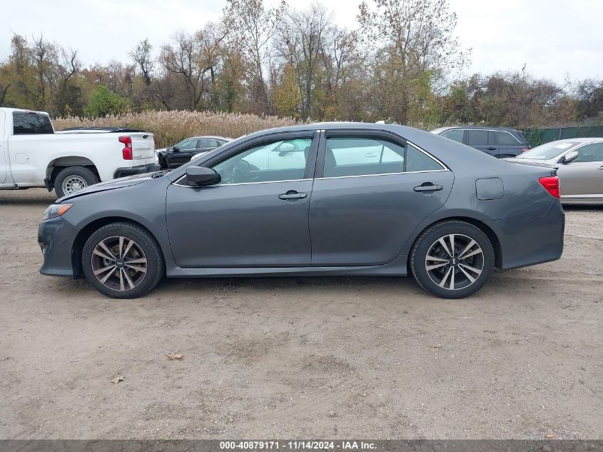 2012 Toyota Camry Se VIN: 4T1BF1FK2CU057993 Lot: 40879171