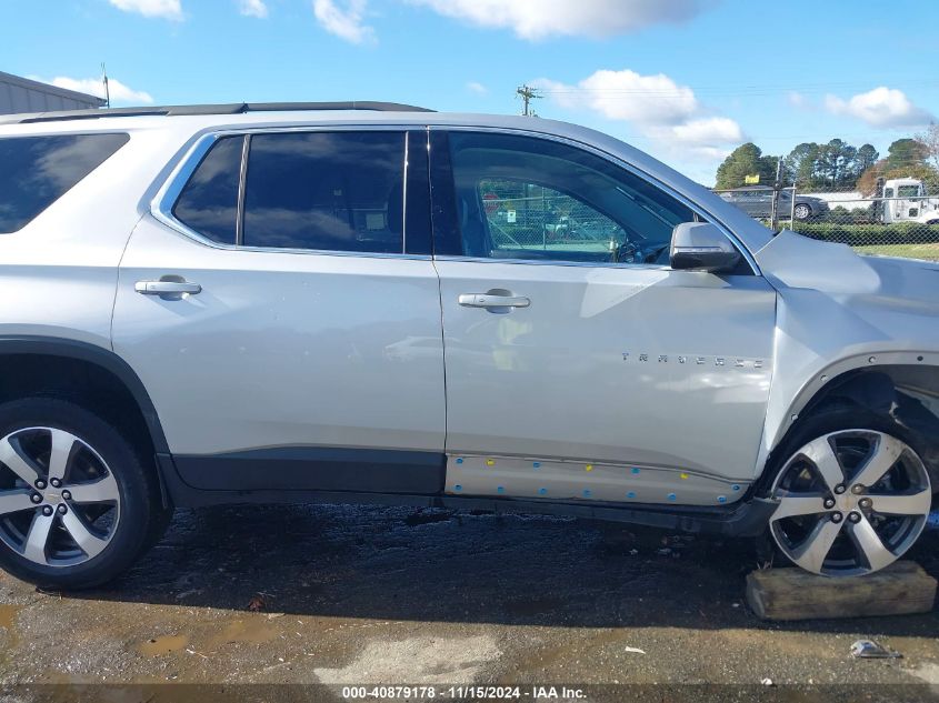 2021 Chevrolet Traverse Awd Lt Leather VIN: 1GNEVHKW4MJ167587 Lot: 40879178