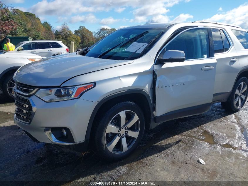 2021 Chevrolet Traverse Awd Lt Leather VIN: 1GNEVHKW4MJ167587 Lot: 40879178