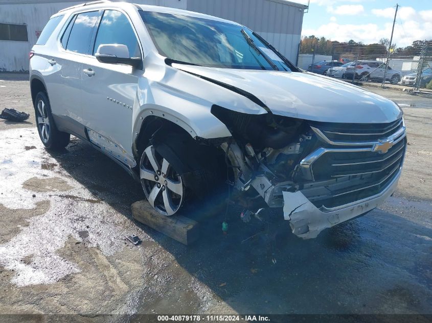 2021 Chevrolet Traverse Awd Lt Leather VIN: 1GNEVHKW4MJ167587 Lot: 40879178