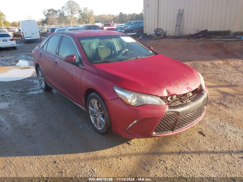 VIN 4T1BF1FK8GU598813 2016 Toyota Camry, SE no.1